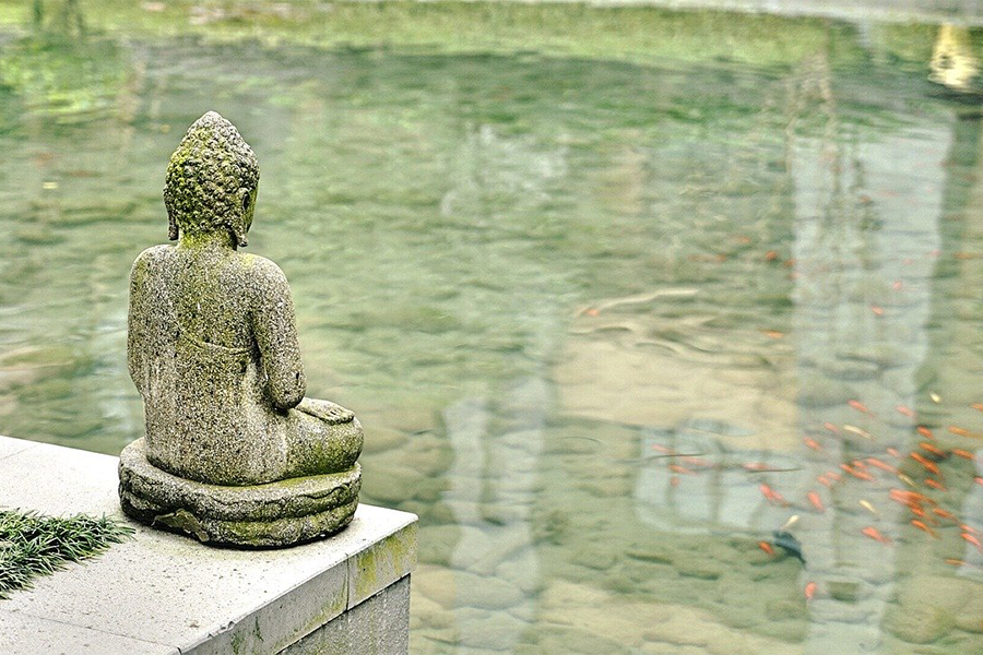 Chinese Statue - Meditation